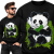 BLUZA ŚMIESZNA  CANNABIS PANDA